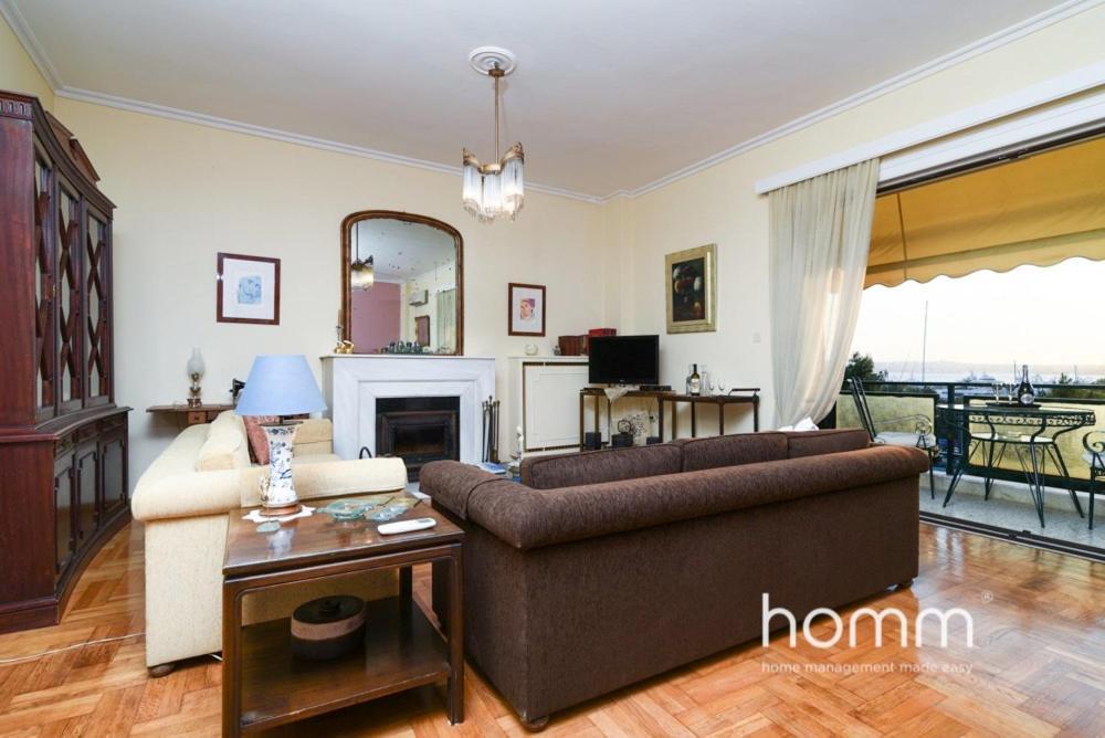 Apartament 95M² Homm Spectacular Flisvos Marina Sea View Flat Ateny Zewnętrze zdjęcie